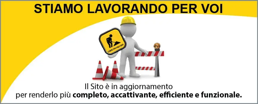 Sito in manutenzione